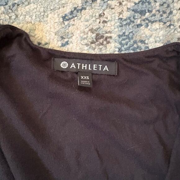 Athleta Wilder Long Sleeve Black Dress - Picture 5 of 6